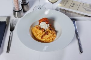 Spaghetti Carbonara / Спагети карбонара